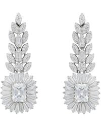 LÁTELITA London - Countess Gemstone Drop Earrings Moissanite - Lyst