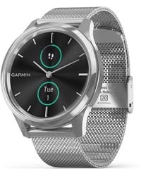 Garmin - Vivomove Luxe Stainless Steel Hybrid Watch - 010-02241-03 - Lyst
