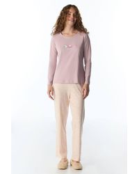 Penti - Naps&Cats Cat Pattern Long Sleeve Pant Pajama Set - Lyst