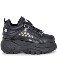 Buffalo - 1339-14 Punk Platform Studded Vegan Nappa Lace-Up Sneakers - Lyst