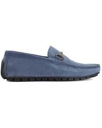 Dune - 'Brackon' Suede Slip-On Shoes - Lyst