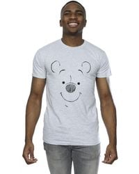 Disney - Winnie The Pooh Winnie The Pooh Face T-Shirt - Lyst