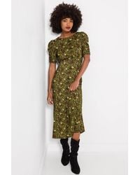 Joe Browns - Autumn Leaves Printed Jersey Dress - Lyst