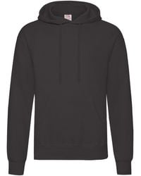 Fruit Of The Loom - Classic Hooded Sweatshirt - Lyst