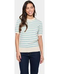 Saint Tropez - Milasz Striped Pullover Top - Lyst