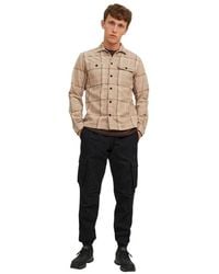 Jack & Jones - Plain Cargo Trousers - Lyst