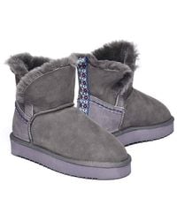 Moshulu - 'Wattle 2' Sheepskin Bootie Slipper - Lyst