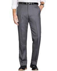 Chums - High-Rise Poly Twill Trousers With Stretch Waist - Lyst