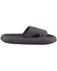 Absolute Footwear - Easy Slip On Summer Beach Open Toe Flip Flop Slider Sandal Mules - Lyst