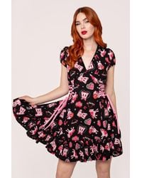 Hell Bunny - Not Into You Base Mini Dress - Lyst