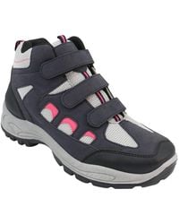 Chums - Wide Ee Fit Walking Demi Boot With Touch Fastening & Cushioned Ankle - Lyst