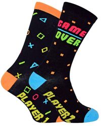 Boxt Socks - 2 Pairs Novelty Soft Cotton Rich Gaming Socks In A Gift Box - Lyst