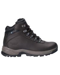Hi-Tec - Eurotrek Lite Waterproof Leather Walking Boots - Lyst