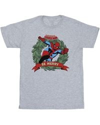 Marvel - Be Merry T-Shirt - Lyst