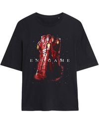 Marvel - Avengers Endgame Nano Infinity Gauntlet Oversized T-Shirt - Lyst