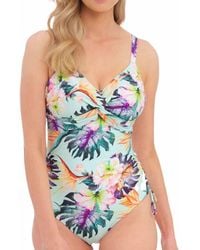 Fantasie - Paradiso Twist Front Adjustable Leg Swimsuit - Lyst