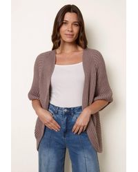 Blue Vanilla - Long Sleeve V-Neck Cardigan - Lyst