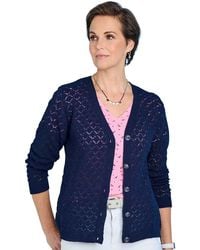 Chums - Cardigan Pointelle Knit - Lyst