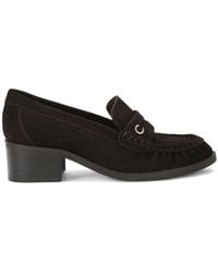 Carvela Kurt Geiger - 'Arezzo Loafer' Suede Flats - Lyst