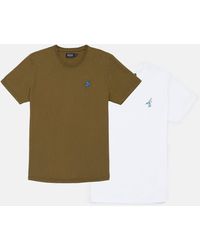 Burton - Regular Fit Short Sleeve 2 Pack T-shirt - Lyst
