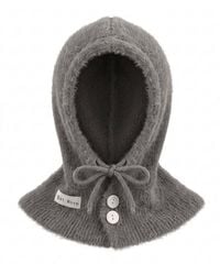 MODISHION - 2-In-1 Adjustable Knitted Balaclava Hooded Scarf Winter Hat - Lyst