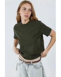 Busem - Plain Crew Neck T-Shirt - Lyst