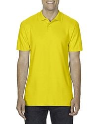 Gildan - Softstyle Short Sleeve Double Pique Polo Shirt - Lyst