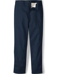 Lands' End - Travel Kit Classic Fit Chino Trousers - Lyst