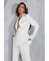 MissPap - Marcella Premium Tailored Fitted Blazer - Lyst