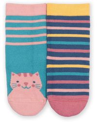 Kite - Misty The Cat Grippy Socks - Lyst