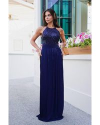 TFNC London - Serene Sequin Maxi Dress - Lyst