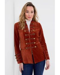 Joe Browns - Amber Moleskin Military Jacket - Lyst