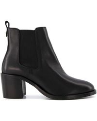 Dune - 'pembly' Leather Chelsea Boots - Lyst