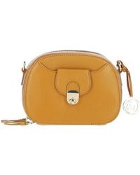 Ashwood Leather - Real Leather Compact Crossbody Bag With Adjustable Strap - Lyst