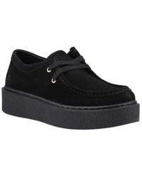 Hush Puppies - Bridie Suede Mocc Toe - Lyst