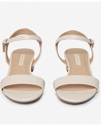 Dorothy Perkins - Wide Fit Beige Sprightly Sandals - Lyst