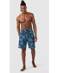 Mantaray - Quick Dry Exploded Palm Print Cargo Swimshort - Lyst