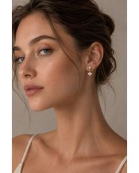 Lovii - Luxe Clover Crystal Drops - Lyst