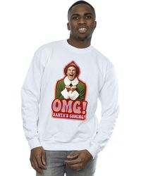 Elf - Santa's Coming Sweatshirt - Lyst