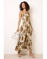 Blue Vanilla - Sleeveless V-Neck Maxi Dress - Lyst