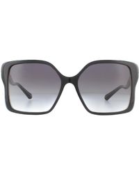 BVLGARI - Square Black Grey Gradient Grey Gradient Sunglasses - Lyst