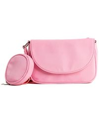 My Accessories London - Nylon Crossbody Bag With Coin Purse - Lyst