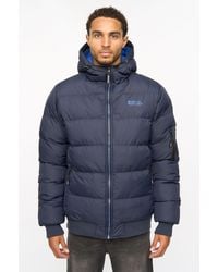 Henleys - Thinker Puffer Bomber Jacket - Lyst