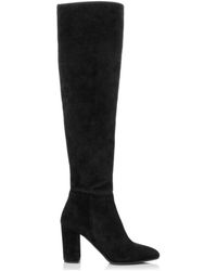 Dune - 'selsie' Suede Knee High Boots - Lyst