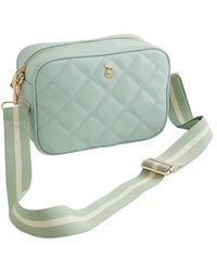 Fable England - Soft Sage Quilted Camera Bag - Lyst