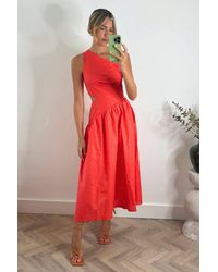 Style Cheat - Jasmine Cut Out One Shoulder Dress - Lyst