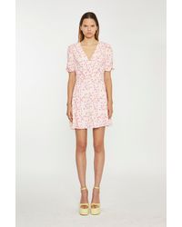 Shnoo - V-Neck Mini Dress - Lyst