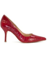 Dune - 'bold' Leather Court Shoes - Lyst