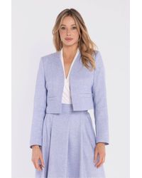 Love Lace - Classic Stretch Casual Jacket - Lyst