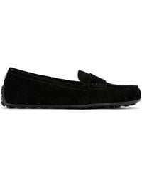 Carvela Kurt Geiger - 'Avola Loafer' Suede Flats - Lyst